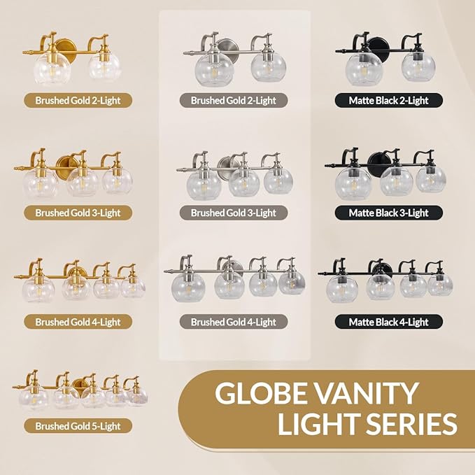 ANDY STAR Black Bathroom Light Fixture, 3 Light Vanity Lights, Rustproof Wall Lights Over Mirror, Rustic Wall Mounted Lamp, Modern Wall Sconces for Mirror, Powder Room, Bedroom