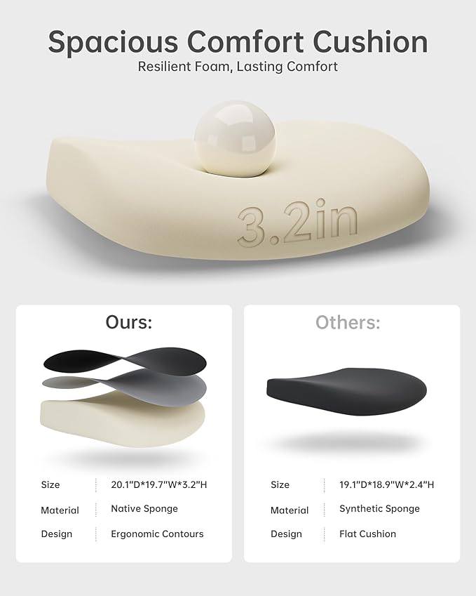 Office Chair, Ergonomic Desk Chair with Adjustable Lumbar Support and Flip up Armrest, Breathable Mesh Computer Chair for Home Office, Gray