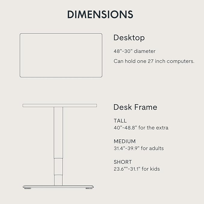 FLEXISPOT E6 MAX Dual Motor 3 Stages Standing Desk 48x30 Inch Whole-Piece Board Electric Height Adjustable Stand Up Desk 150KG Load Capacity(White Frame + Maple Desktop)