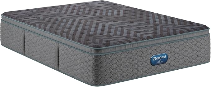 Beautyrest Days End Plush Pillow Top 14.75" Mattress - Twin XL - Cooling Tech, Supportive Durable Pocketed Coils, Pressure Relief, Motion Separation; 100 Night Sleep Trial and 10 Year Warranty