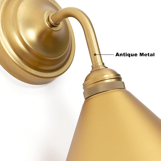 HEQIQEH Modern Battery Operated Wall Sconces Set of 2 with Metal Lamp Shade, 13 RGB Color Changing Dimmable Battery Wall Mounted Lamp with Remote Control for Bedroom, Galleries, Hallway, Hotels