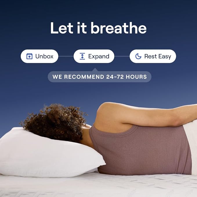 Nectar Classic Hybrid 12” Queen Mattress - Medium Firm - Memory Foam & Innerspring Coils - Cooling Top Layer - Pressure-Relief - Mattress in a Box - 365-Night Trial & Forever Warranty