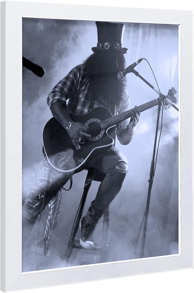 VCK 24x36 Picture Frame Exclusive Large White Poster Frame for Wall Gallery Home Office 1 Pack