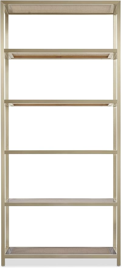 Hooker Melange Etagere with a Sturdy Steel Frame Furnishings