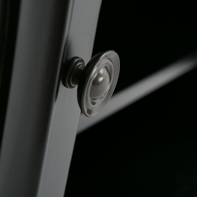 SIMPLIHOME Amherst Solid Wood Universal TV Media Stand, 54 Inch Wide, Transitional, Living Room Entertainment Center, Storage Cabinet and Shelves, for Flat Screen TVs up to 60 Inches in Black