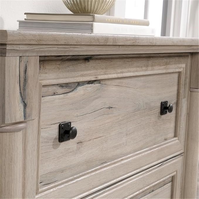 Pemberly Row 2 Drawers 29.61" Lateral Oak Engineered Wood Filing Cabinet Easy Assembly Stationary Legal/Letter Size for Home, Office