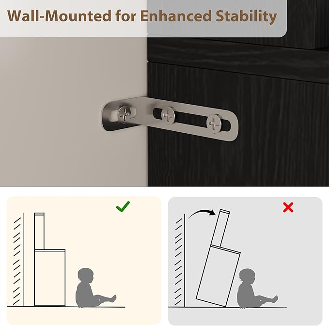 Garvee Vanity Desk with Large Mirror and Lights, 45.9In Makeup Vanity Desk, 3 Lighting Modes Adjustable Brightness, Vanity Table with Power Outlet &8 Drawers, for Powder Room and Bedroom