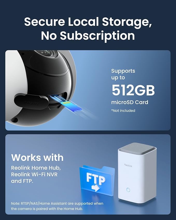 REOLINK Altas PT Ultra - 4K Solar Security Cameras Wireless Outdoor, 500 Days Battery Life, ColorX Night Vision, 360° Pan Tilt Auto Tracking, Dual-Band Wi-Fi 6 Cameras for Home Security