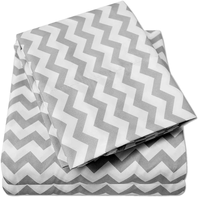 1500 Supreme Collection California King Sheet Sets Berry Purple - Luxury Hotel Bed Sheets and Pillowcase Set for Cal King Mattress - Extra Soft, Elastic Corner Straps, Deep Pocket Sheets, Chevron