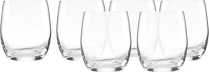 Lenox Tuscany Classics Small Tumbler Set, Buy 4 Get 6, 3.30 LB, Clear,12 Ounce