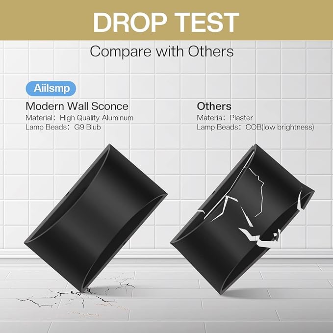 4 Pack Wall Sconces Indoor Black LED Wall Sconce Hardwired Up and Down Wall Light Fixture Cool White 6000K(with G9 Bulbs)