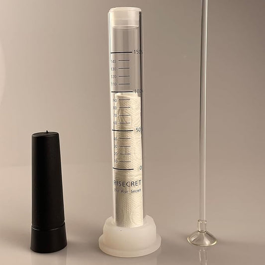 Sourdough Aliquot Jar Set – Dough Rise Tracker Set– Perfect for Measuring Sourdough Starter Rise – Artisan Baking Tool for Home Bakers