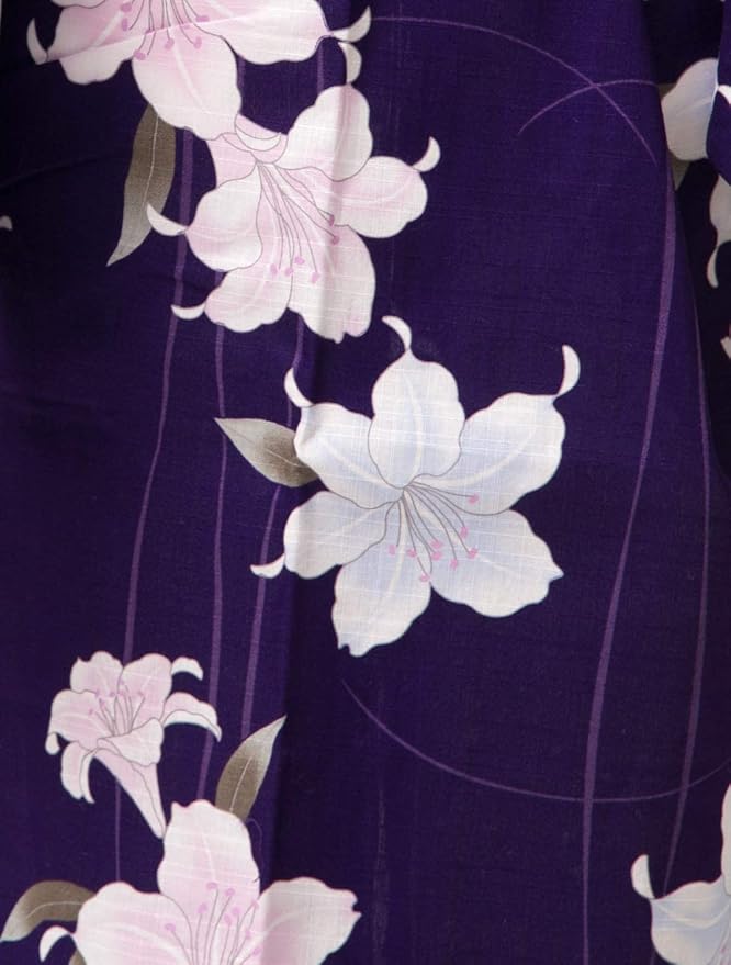 Kimura Jitsugyo Women's Kyoto Traditional Easy Wearing Kawaii Yukata Robe(Japanese Casual Kimono) Set 2