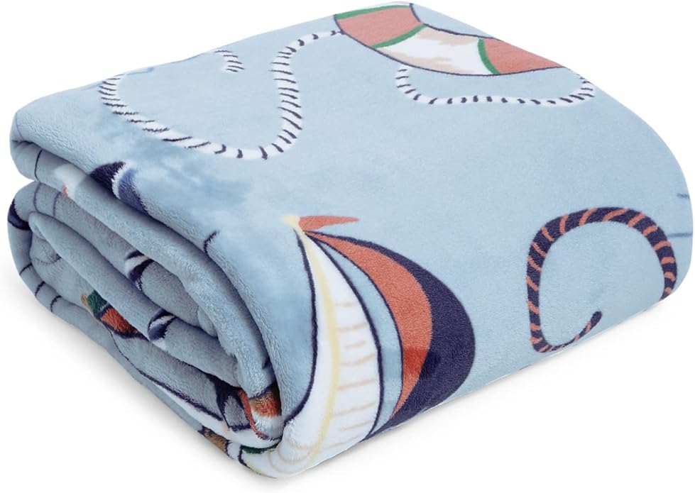Vera Bradley Women's Fleece Plush Throw Blanket