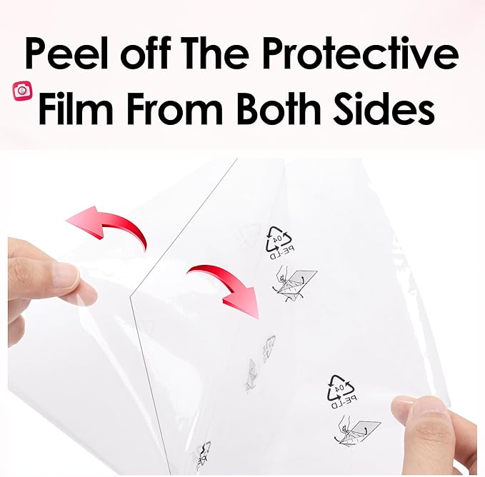 FIXSMITH 4x6 Picture Frame Set of 4, 4x6 Photo Frames with HD Plexiglass for Wall Hanging or Tabletop Display, Black