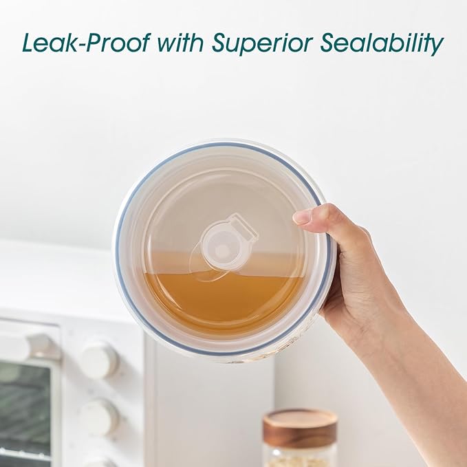 vancasso 36 Oz Mixing Bowls with Lids Set of 4,Ceramic Serving Bowls,Porcelain Bowls with Lids for Food Storage, Mixing Bowls for Kitchen, Microwave & Dishwasher Safe,Series SELENE (4PCS)