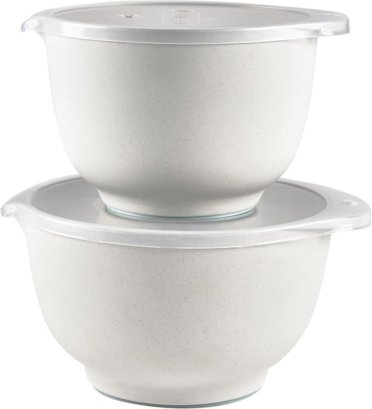 Precision Craft Mixing Bowl Set 2 Pcs Elevate Your Culinary Experience Stylish Nesting Bowls for Effortless Cooking and Baking