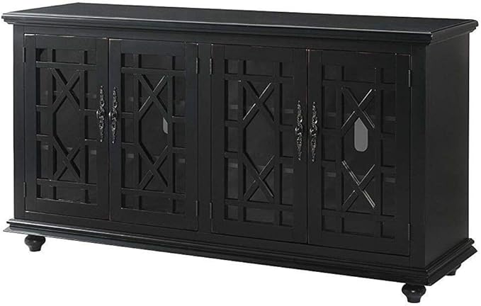 Martin Svensson Home Cassandra 63" TV Stand, Antique Black