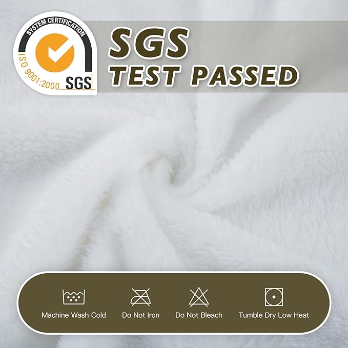 FashGudim Mens Robes Big and Tall Full Length Plush Fleece Long Robe for Men Bathrobe Shawl Collar Warm Winter House Robes