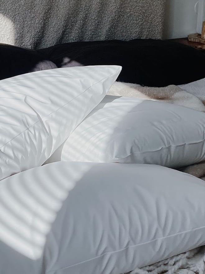 Spry Pure Hypoallergenic Bed Pillow Waterproof and Breathable - Standard King (Polyfill)