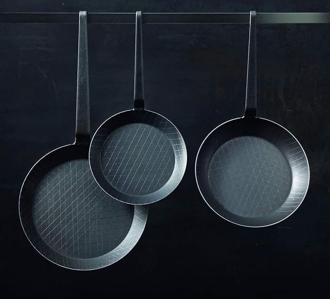 Rosle 24 cm Stainless Steel Wrought Iron Frying Pan