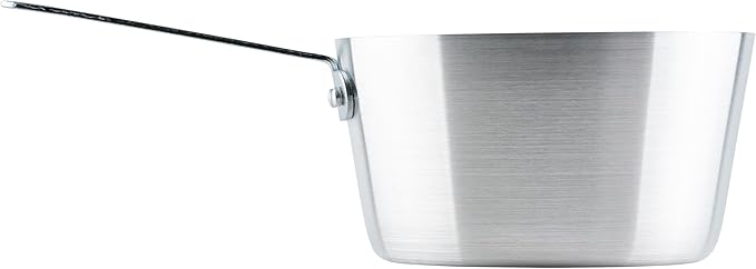 Winco Heavy-Duty Aluminum Tapered Sauce Pan, 3mm, 4.25 Quart