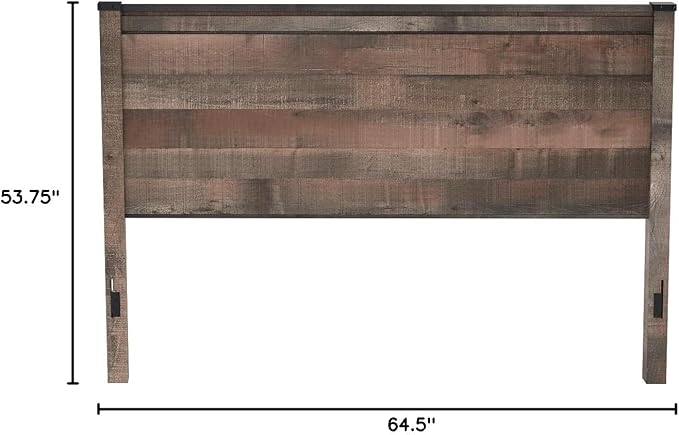 Signature DESIGN BY ASHLEY Panel Headboard, Queen, Brown