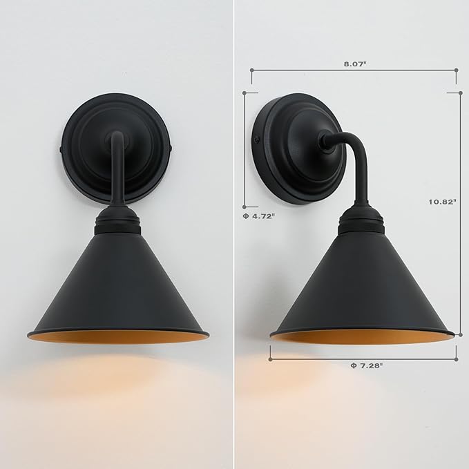 HEQIQEH Modern Battery Operated Wall Sconces Set of 2 with Metal Lamp Shade, 13 RGB Color Changing Dimmable Battery Wall Mounted Lamps with Remote Control for Bedroom, Galleries, Hallway, Hotels