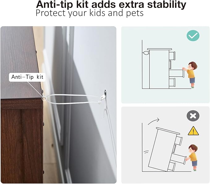 SOOWERY Dresser for Bedroom, Farmhouse Dresser with 6 Wooden Drawers and Storage Cabinet, 55 Inches Tall Chest of Drawers for Bedroom, Living Room, Hallway, Dark Cherry