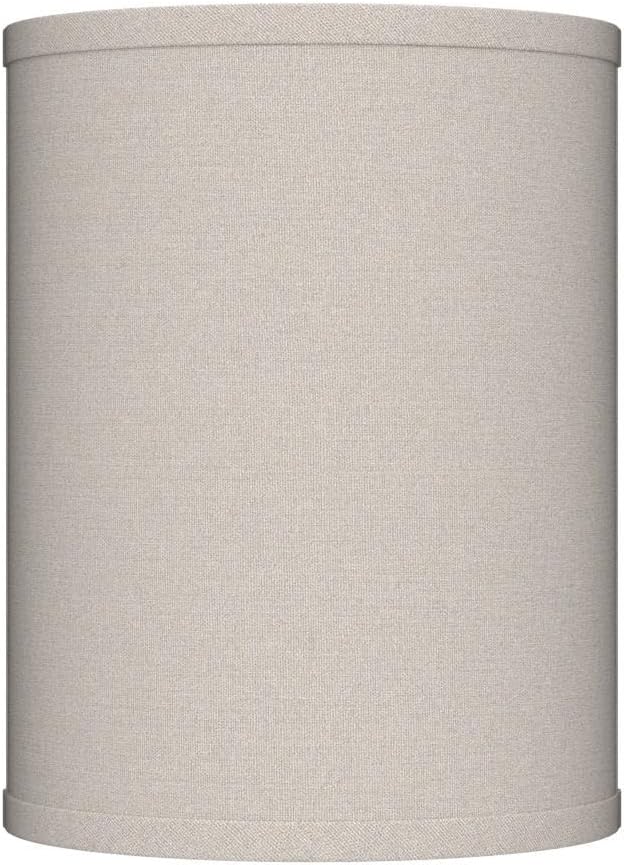 Yosoan Linen Fabric Cloth Boho Vintage Flush Wall Sconce Stairwell Fixture Light, 1-Light Vanity Indoor Hardwired Interior Sconce Cover Shade Lamp for Bedroom Hallway Living Room Corridor