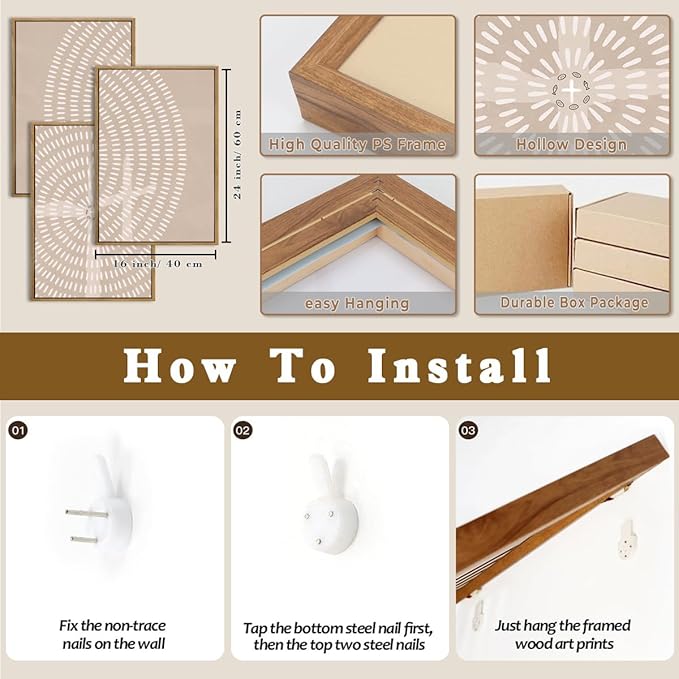 Framed Jesus Wall Art Jesus Feeds The 5000 Canvas Wall Art Christian Paintings Neutral Painting Artwork for Living Room Bedroom Office 16x24 Inch Set of 3