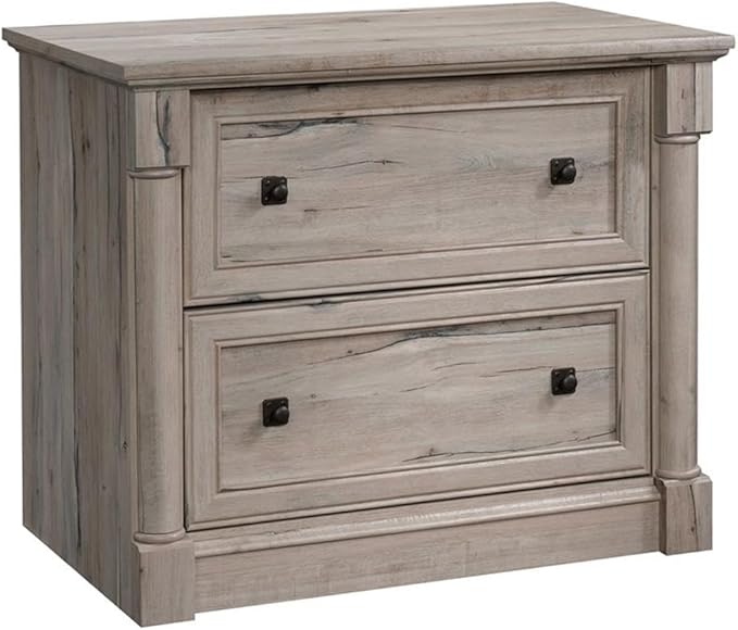 Pemberly Row 2 Drawers 29.61" Lateral Oak Engineered Wood Filing Cabinet Easy Assembly Stationary Legal/Letter Size for Home, Office