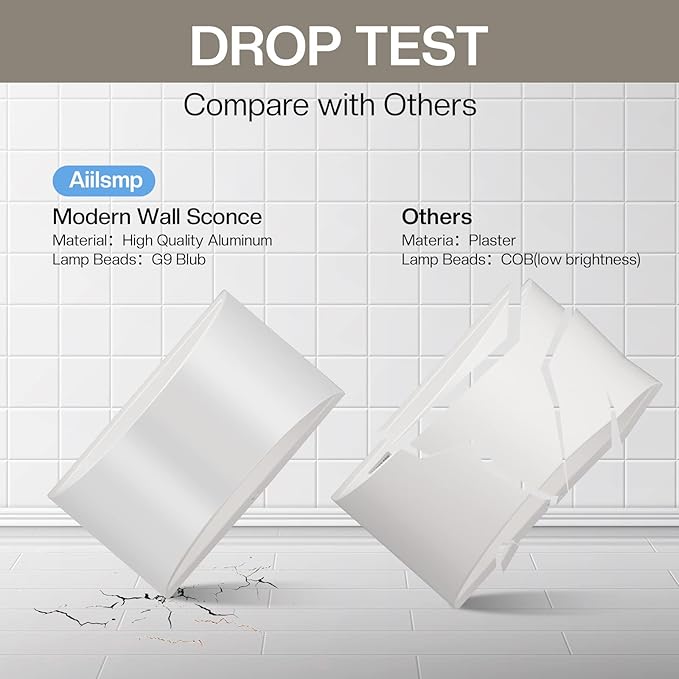 4 Pack Wall Sconces Indoor White Modern LED Wall Sconce Hardwired Up and Down Wall Light Fixture for Bedroom Hallway Corridor Cool White 6000K(with G9 Bulbs)