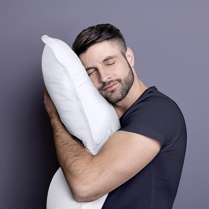 Utopia Bedding Bed Pillows for Sleeping (White), Queen Size Set of 4, Hotel Pillow, Cooling Pillows for Side, Back or Stomach Sleepers