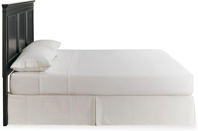 Signature Design by Ashley Lanolee Classic Panel Headboard, King/California King, Black