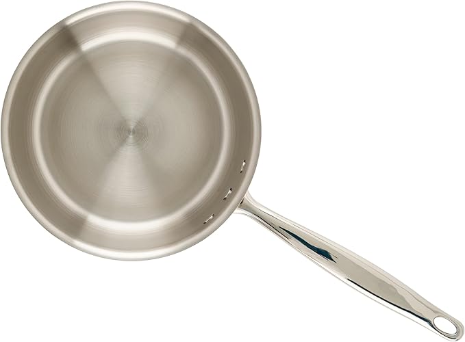 WINCO Tri-Ply Sauce Pan, Silver