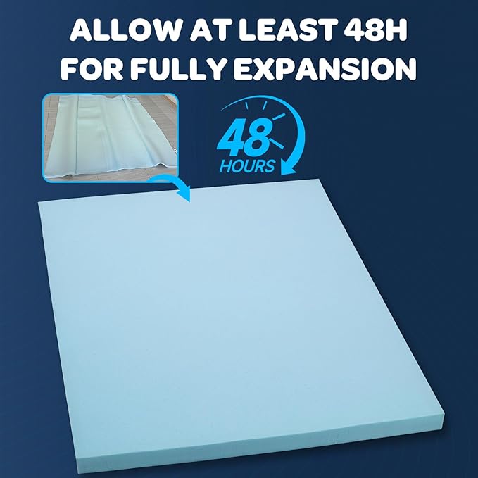 OhGeni Cooling 4 inch Dual Layer Full Mattress Topper, 2 inch Gel Memory Foam, 2 inch Down Alternative Pillow Top Pad, Mattresses Cover for Bed, Medium Support, Fits 6”-19” Deep Pocket