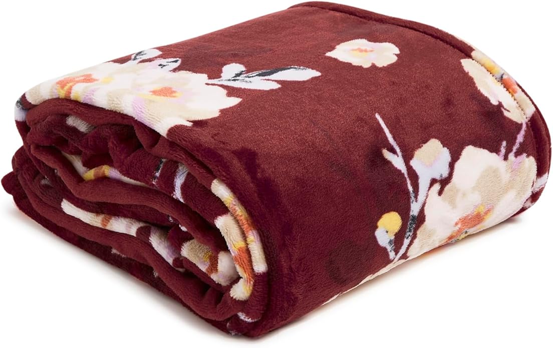 Vera Bradley Women's Fleece Plush Throw Blanket
