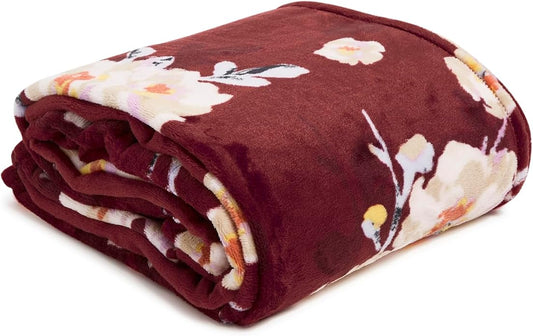 Vera Bradley Women's Fleece Plush Throw Blanket