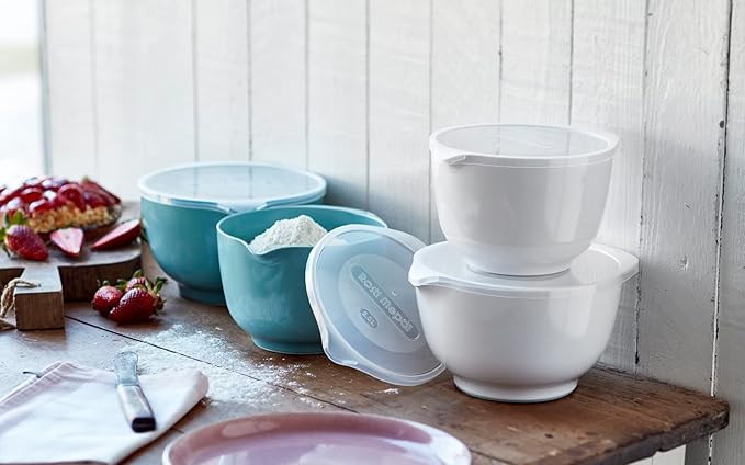 Precision Craft Mixing Bowl Set 2 Pcs Elevate Your Culinary Experience Stylish Nesting Bowls for Effortless Cooking and Baking