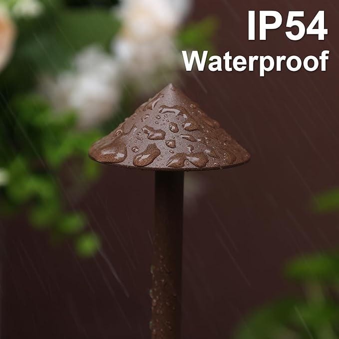 2-Pack 6000mAh Rechargeable Led Table Lamp Cordless,3000K-6000K Stepless Dimming Touch Lamps with Memory Function,IP54 Waterproof Aluminum Table Light for Outdoor/Bars/Restaurant/Patio(Rust)