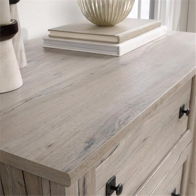 Pemberly Row 2 Drawers 29.61" Lateral Oak Engineered Wood Filing Cabinet Easy Assembly Stationary Legal/Letter Size for Home, Office