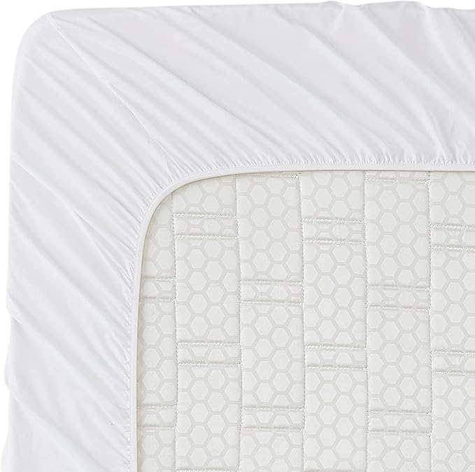 Clara Clark Bed Sheets, Premier 1800 Series 4 Piece Bed Sheet Set, Deep Pocket, Wrinkle, Fade, Stain Resistant, Luxury Soft Bedding Sheets & Pillowcases, Twin-XL, White