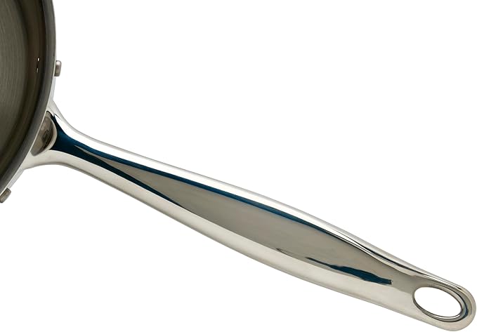 WINCO Tri-Ply Sauce Pan, Silver