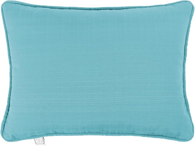 Sherry Kline Sunrise Indoor/Outdoor Rectangle (Boudoir) Corded Edge Filled Pillow Sky 13"x18" Set of 2