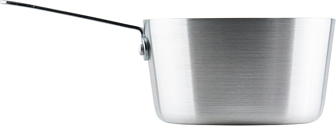 Winco Heavy-Duty Aluminum Tapered Sauce Pan, 3mm, 2.5 Quart