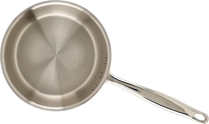 WINCO Tri-Ply Sauce Pan, Silver