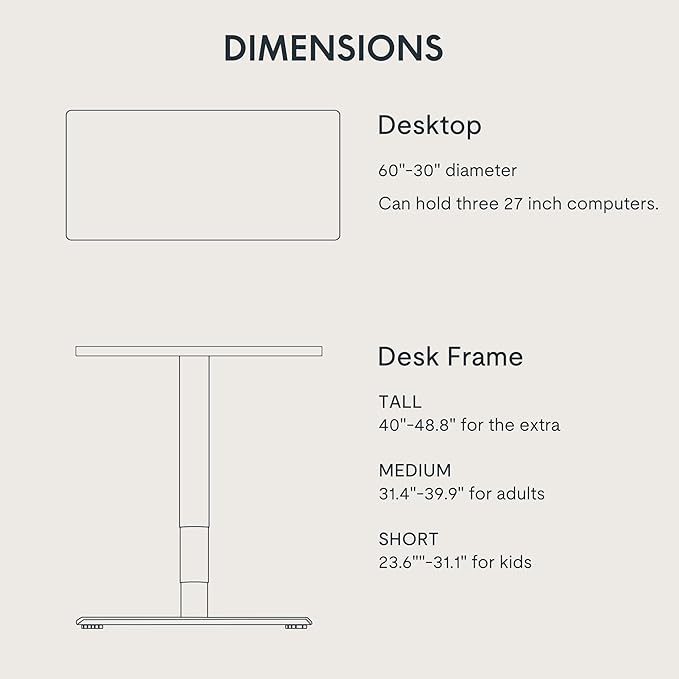 FLEXISPOT E6 MAX Bamboo Dual Motor 3 Stages Standing Desk 60x30 Inch Whole-Piece Board Electric Height Adjustable Stand Up Desk 150KG Load Capacity(White Frame + Bamboo Desktop)