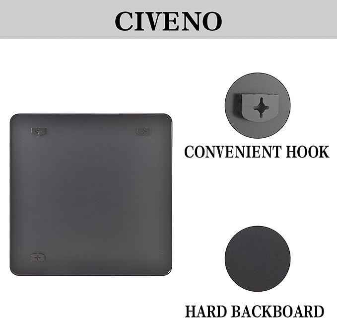 Bathroom Mirror, 42x42 inch Black Square Wall Mirror, Rounded Corner Aluminum Metal Frame Vanity Mirror, Large Wall Mounted Mirrors for Over Sink Bedroom Living Room Entryway