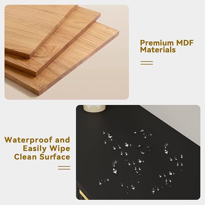 Console Table with 2 Fluted Drawers,Entryway Table with Open Storage Shelf, 47.2" Wood Sofa Table for Living Room and Hallway Brown